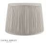 Klosz Abażur 25cm LAURA ASHLEY Hemsley Pleated Silk Silver DAR LIGHTING LA3724678-Q (Abażur- Bez Podstawy)